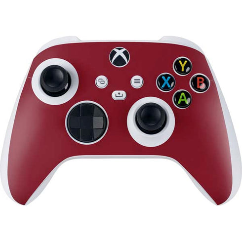 Burgundy Solid Xbox Series S Controller Skin
